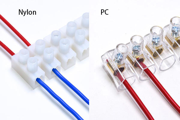 Blocos de terminais de nylon e PC sustentáveis em conformidade com os regulamentos RoHS mais recentes